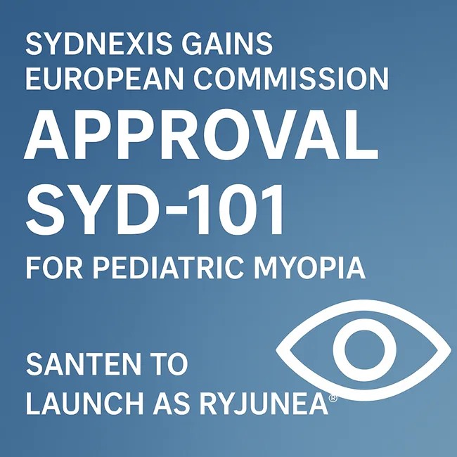 Sydnexis-SYD-101-approved-in-Europe